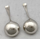 Georgian, George III, Pair of Silver Sauce Ladles. London 1798 Richard Crossley. 3.2 troy ounces.