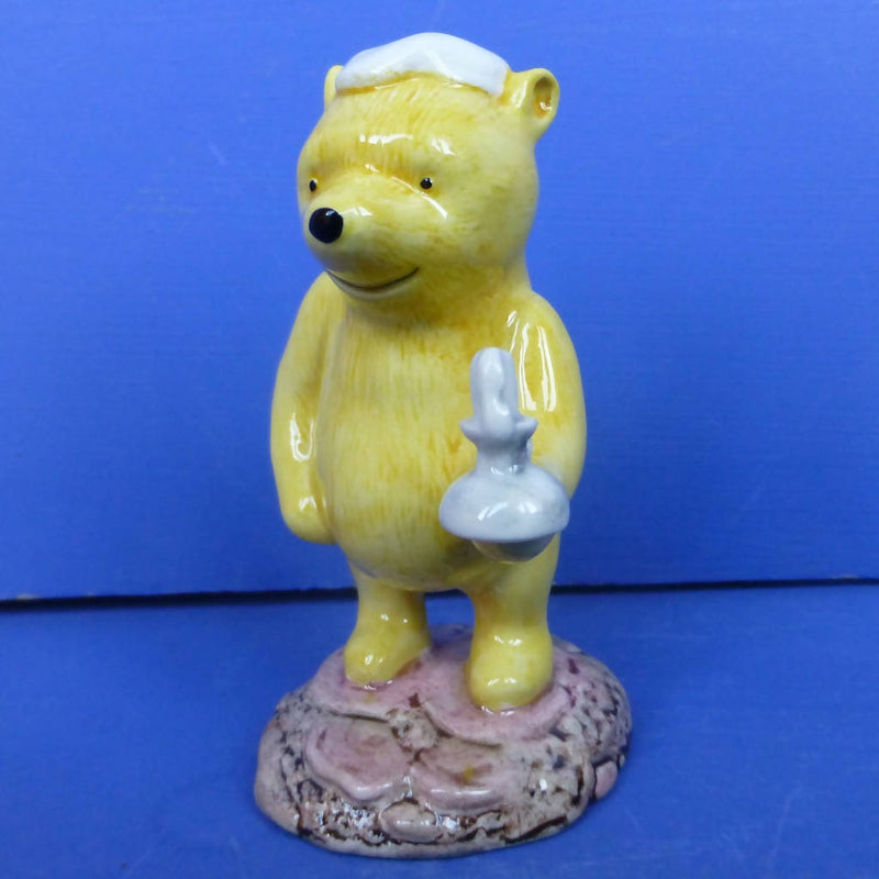 Royal Doulton Winnie the Pooh Figurine - Pooh Lights The Candle (Boxed)