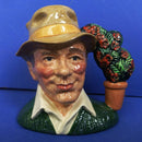Royal Doulton Small Character Jug The Gardener D6868
