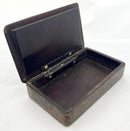 A Napoleon Bonaparte Penwork Snuff Box, circa 1830.