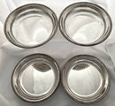 Georgian Set of Four Old Sheffield Plate Circular Entree Dishes & Covers, circa 1810 - 1830.