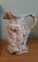 Reserved for Kay - A Large Saltglaze Bacuss Jar.