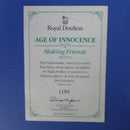 Royal Doulton Limited Edition Child Figurine - Making Friends HN3372