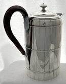 Georgian, George III, Silver "Coopered Barrel" Coffee Biggin. London 1796 John Touliet. 16 troy ounces.