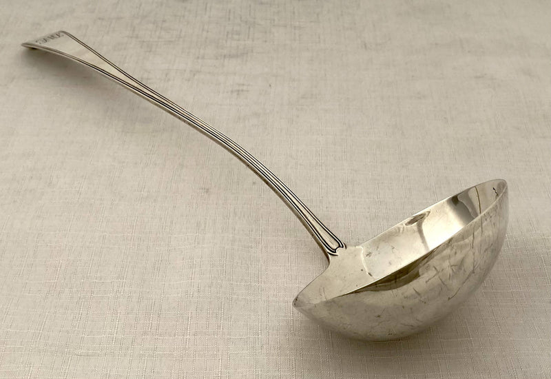 Georgian, George III, Silver Soup Ladle. London 1795 Smith & Fearn. 4.8 troy ounces.