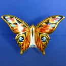 Royal Crown Derby Paperweight - Peacock Butterfly (Boxed)