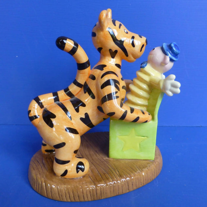 Royal Doulton Winnie The Pooh Figurine - Bouncy Bouncy Boo-To-You WP52