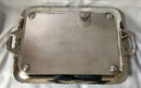 Georgian, George IV period, Sheffield Plated twin handled serving tray. Circa 1830.
