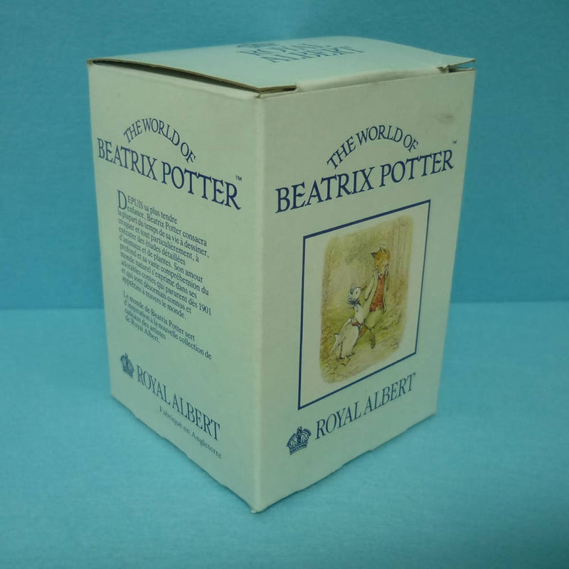 A Boxed Royal Albert Beatrix Potter Figurine Mr Jackson.