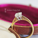 Certified 18ct Diamond 1.03ct Solitaire Ring