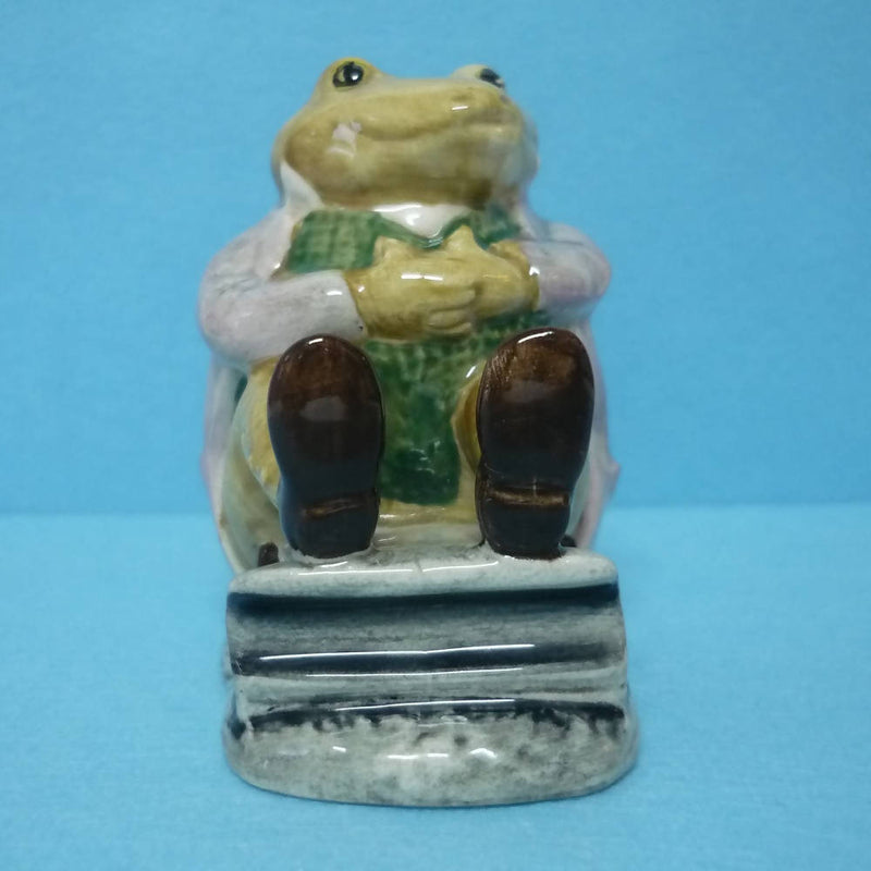 A Boxed Royal Albert Beatrix Potter Figurine Mr Jackson.