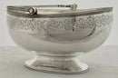 Victorian Silver Sugar Basket. Sheffield 1880 Martin Hall & Co. 3.7 troy ounces.