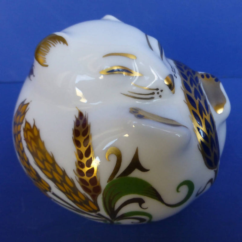 Royal Crown Derby Paperweight Dormouse