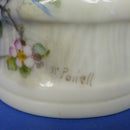 Royal Worcester Barrel Jug - Blue Tit Signed By William Powell