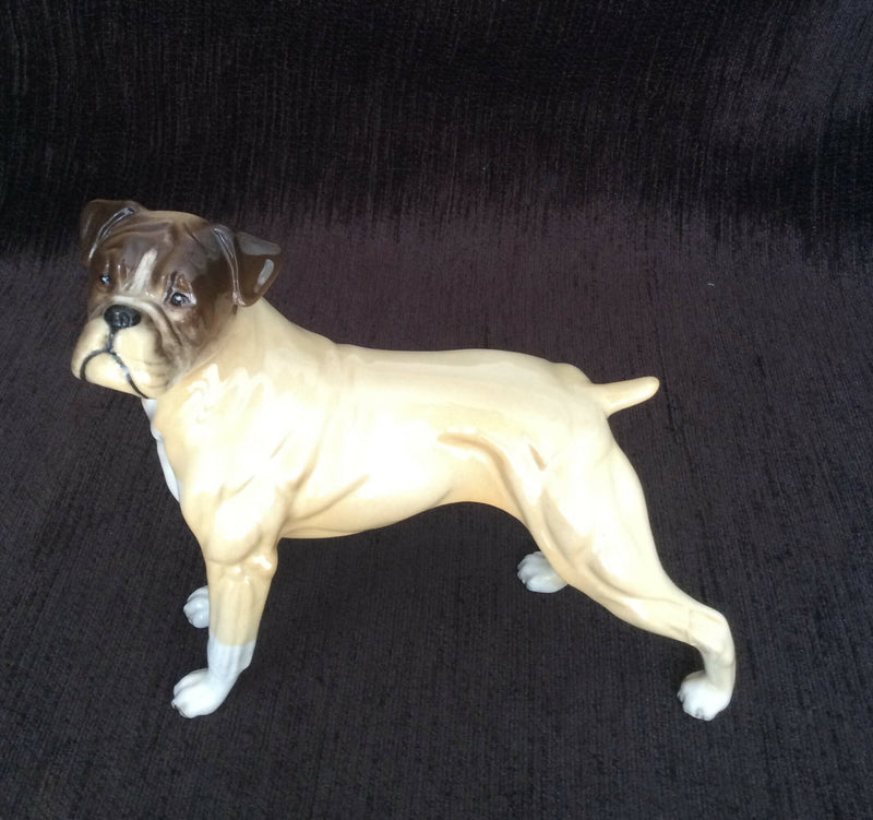Beswick Boxer dog Figurine Beswick dog figurine Beswick large Boxer figurine