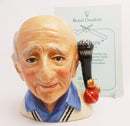 Royal Doulton Limited Edition Cricketers Character Jug - Brian Johnston (Johnners)