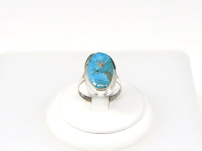 Silver Turquoise Designer Ring