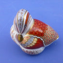 Royal Crown Derby Paperweight - Teal Duckling