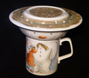 Royal Doulton Building a Snowman - Three Piece Set (Beaker, Dish and Plate)