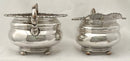 Georgian, George IV, Old Sheffield Plate Sugar Bowl & Cream Jug, circa 1820.