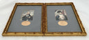 Pair of Gilt Framed Prints of Lord Nelson & The Emperor Napoleon, After Baxter.