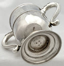 Georgian, George I, Silver Cup & Cover. London 1727 Edward Vincent. 39 troy ounces.