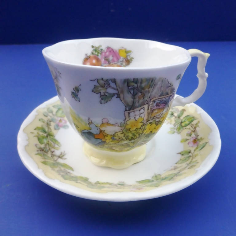 Royal Doulton Brambly Hedge 1996 Teacup and Saucer