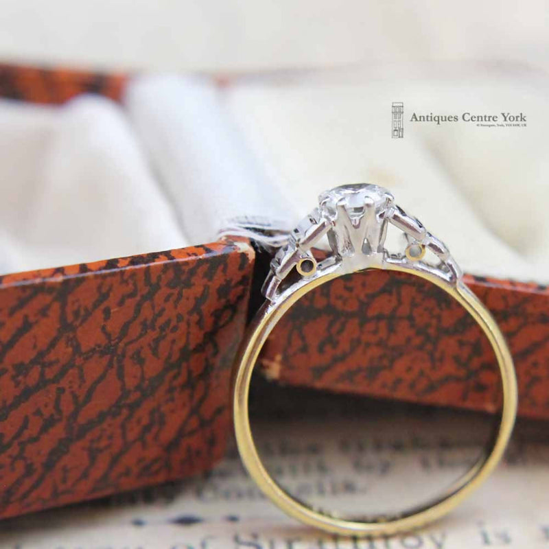 Art Deco Diamond Solitaire Ring