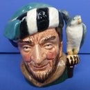 Royal Doulton Miniature Character Jug - The Falconer D6547