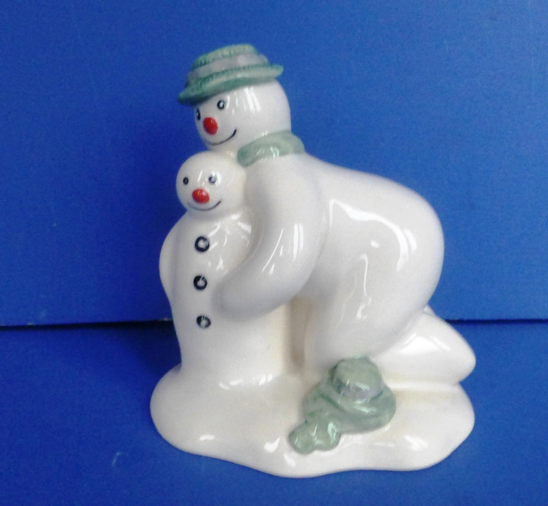 Royal Doulton Snowman Figurine - Building The Snowman DS23