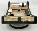 George V Morocco Leather Vanity Case with Silver Fittings. London 1913 Asprey & Co. Ltd.