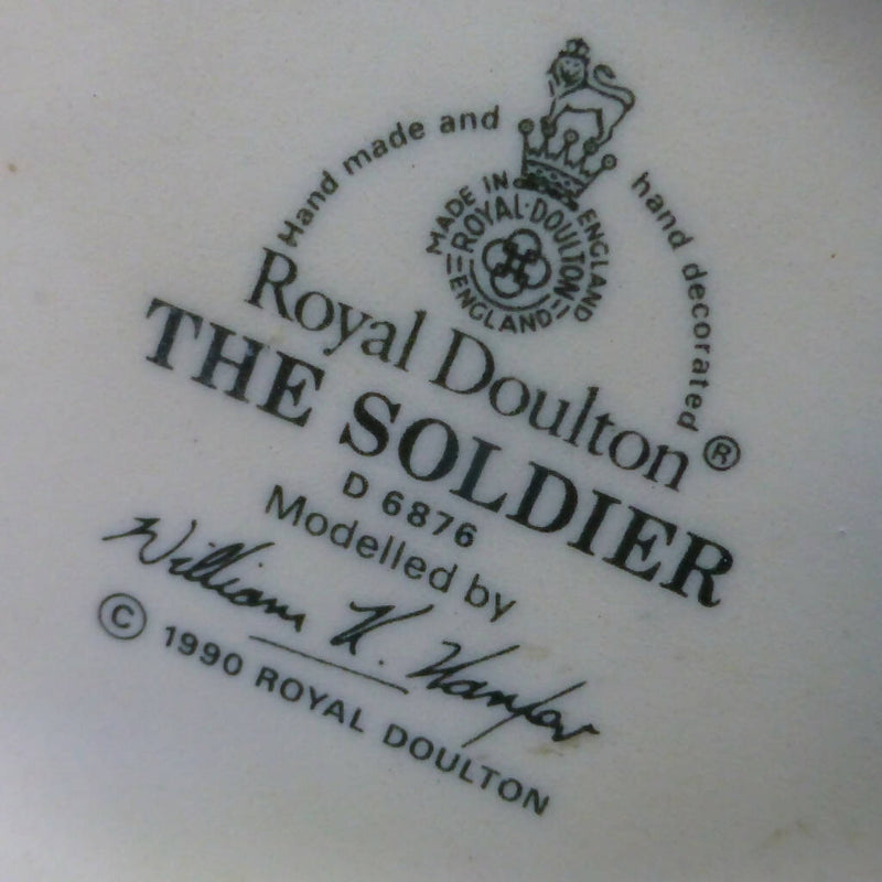 Royal Doulton Small Character Jug - The Soldier D6876