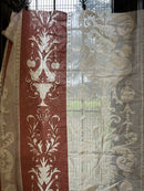 Scottish Madras Panel with Griffin Design 57” / 43”