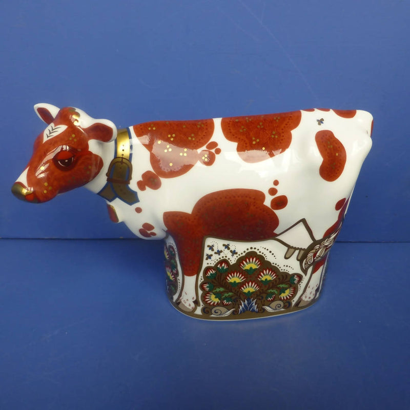 Royal Crown Derby Paperweight Daisy Cow