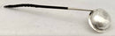 Georgian, George III, silver toddy ladle with baleen twist handle. London 1805.