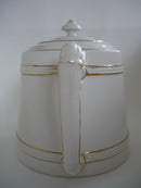 Macintyre Teapot with Bishop Auckland Crest. Registered Design Date 1897.