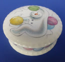 Royal Doulton Snowman Trinket Box