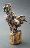 Edward Waites Sculpture, Bronze Cockerel