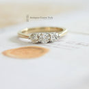 18ct Diamond 3 Stone Ring 0.60ct