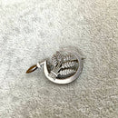 Sickle and wheat brooch