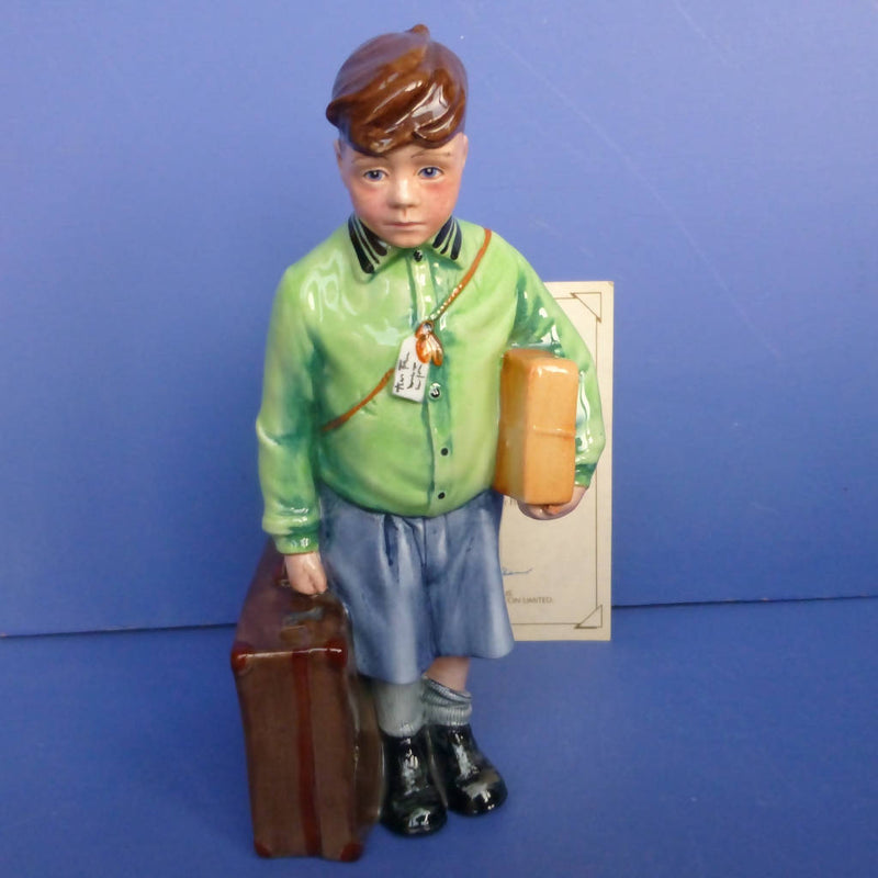 Royal Doulton Limited Edition Figurine - The Boy Evacuee HN3202