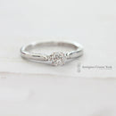 The Forever Diamond 18ct White Gold Solitaire Ring 0.30ct