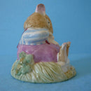 Royal Doulton Brambly Hedge Figurine Mr Toadflax DBH 10 Without Cushion