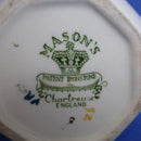 Masons ironstone Chartreuse (Green) Hydra Jug