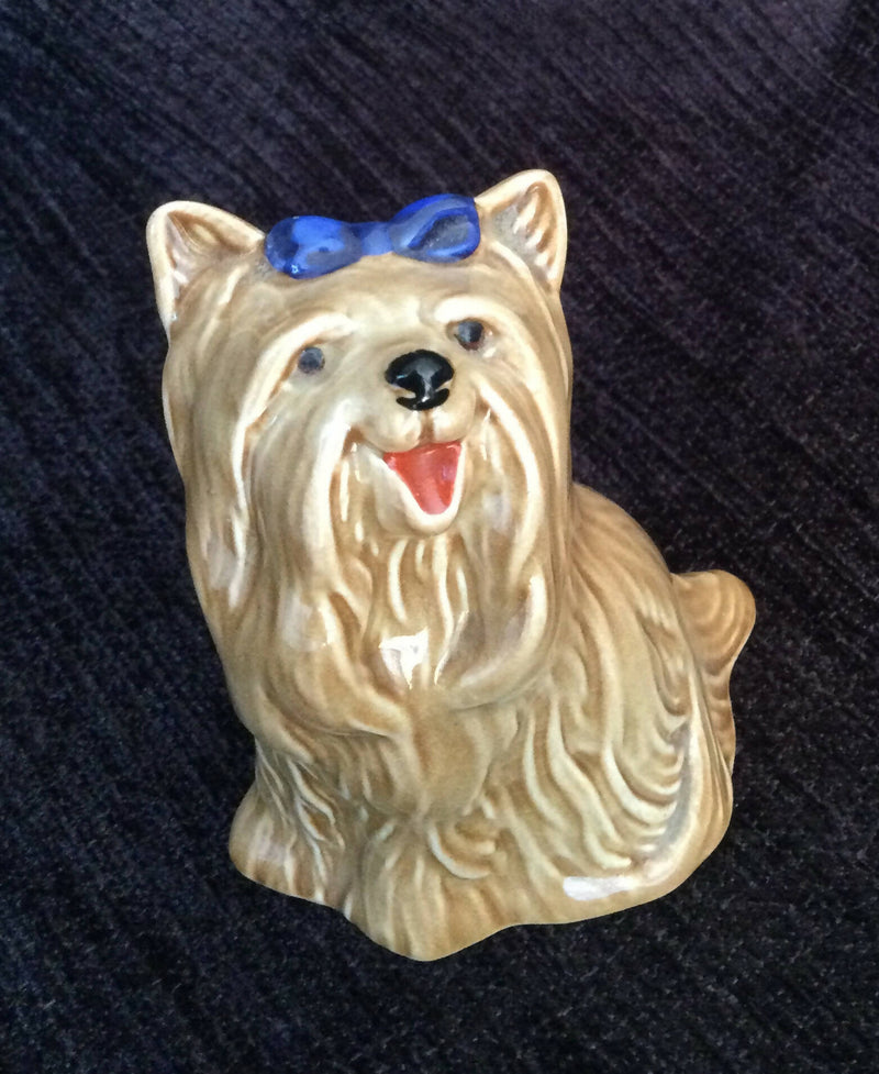 Beswick Yorkshire terrier dog figure Beswick laughing Yorkshire terrier 2102 Beswick small dog