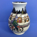 Moorcroft Trial Vase Christmas Morn By Vicky Lovatt
