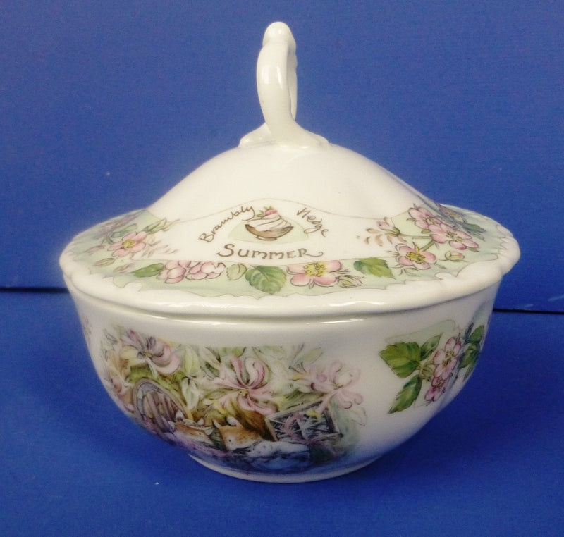 Royal Doulton Brambly Hedge The Seasons Summer Butterfly Powder Bowl