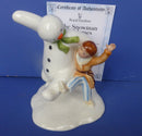 Royal Doulton Limited Edition Snowman - Dancing In The Snow