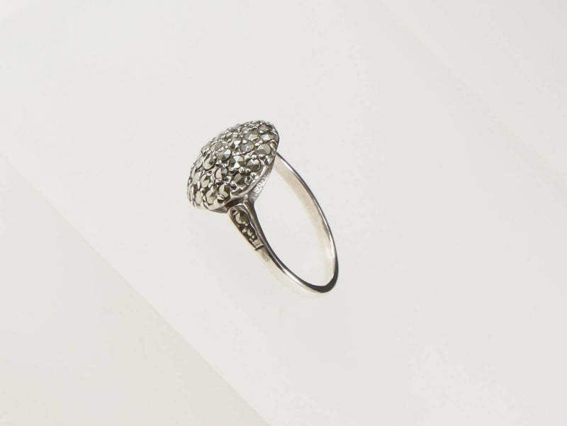 Vintage Silver Marcasite Ring