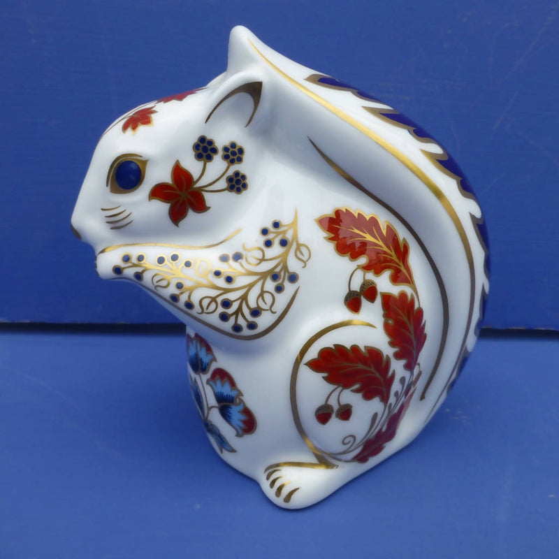 Royal Crown Derby Paperweight Squirrel